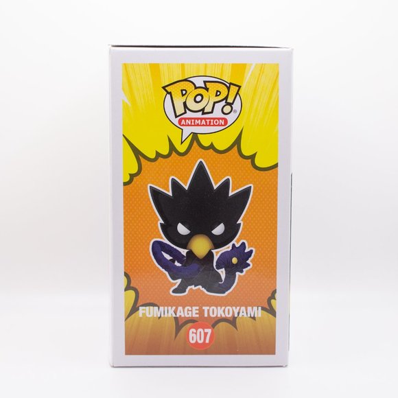 Funko Pop Vinyl MHA My Hero Academia Fumikage Tokoyami #607 (in Box) GUC - Picture 4 of 6